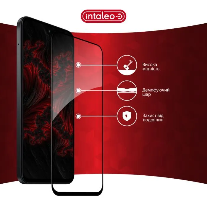 Скло захисне Intaleo Full Glue ESD Xiaomi Redmi 15 Black (1283126625794) зображення 5