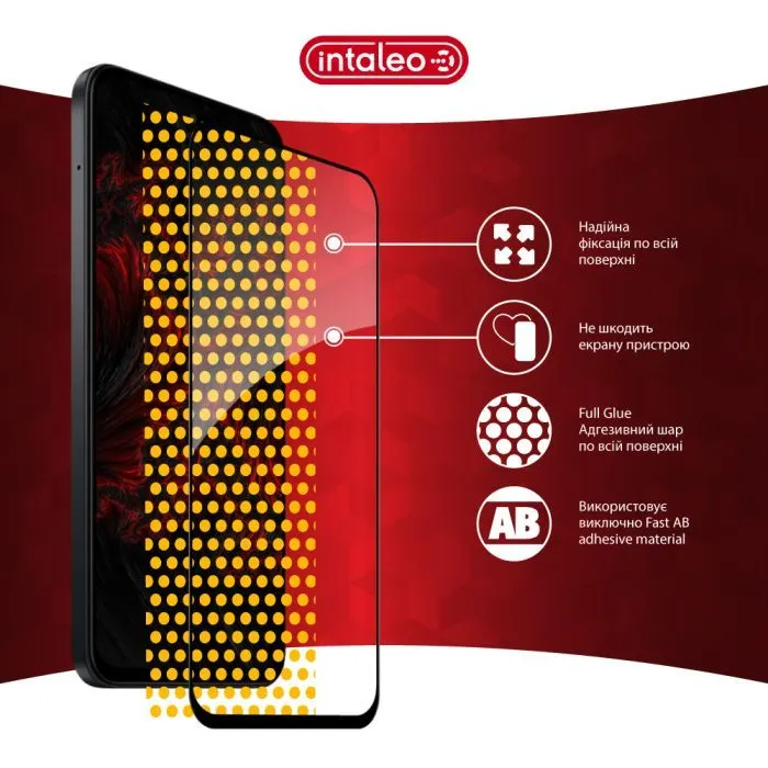 Скло захисне Intaleo Full Glue ESD Xiaomi Redmi 15 Black (1283126625794) зображення 7