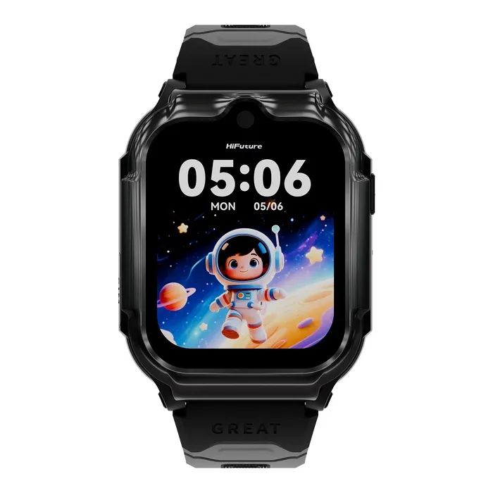 Смарт-годинник HiFuture Kidguard G1 з GPS, 4G та камерою Pink Purple (KidguardG1.Pink-Purple)