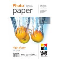 Фотобумага ColorWay 10x15 (ПГ240-20) (PG2400204R)