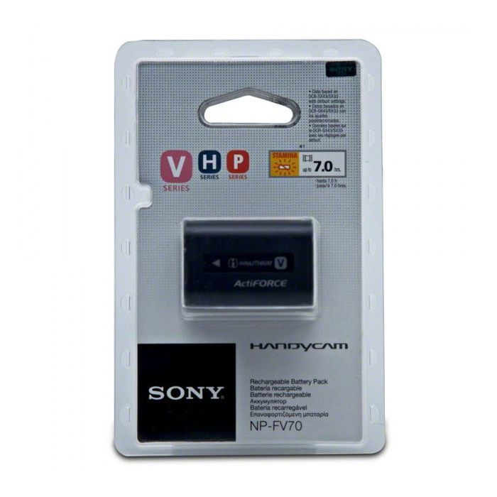 Аккумулятор к фото/видео PowerPlant Sony NP-FV70 (DV00DV1272) изображение 3