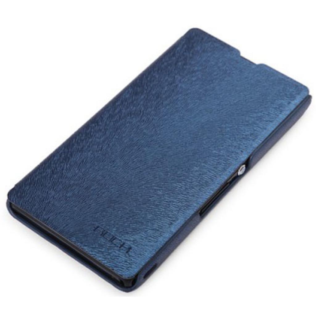 Чохол до мобільного телефона Rock Sony Xperia Z/L36H Big City leather case dark blue (Z/L36H-27491)