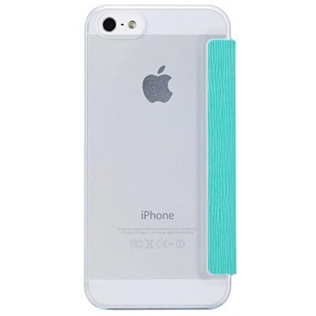 Чохол до мобільного телефона Rock iPhone 5S New Elegant series azure (iPhone 5S-55081) зображення 2