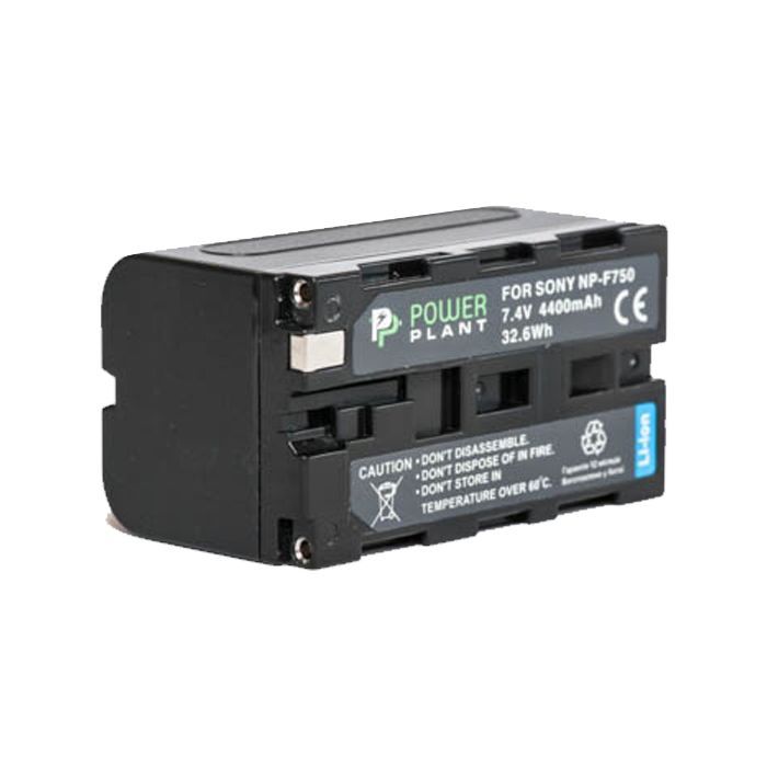 Акумулятор до фото/відео PowerPlant Sony LED NP-F750 4400mAh (DV00DV1366)