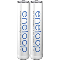 Акумулятор Panasonic Eneloop AAA 750mAh NI-MH * 2 (BK-4MCCE/2BE) зображення 2
