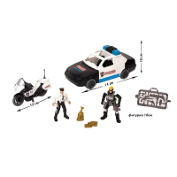 Игровой набор Chap Mei Полиция 2 (водитель и спецназовец) (372506-1) изображение 2