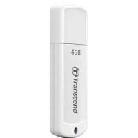 USB флеш накопитель Transcend 4GB NO LOGO WHITE USB 2.0 (TS4GJF370_NL) изображение 2