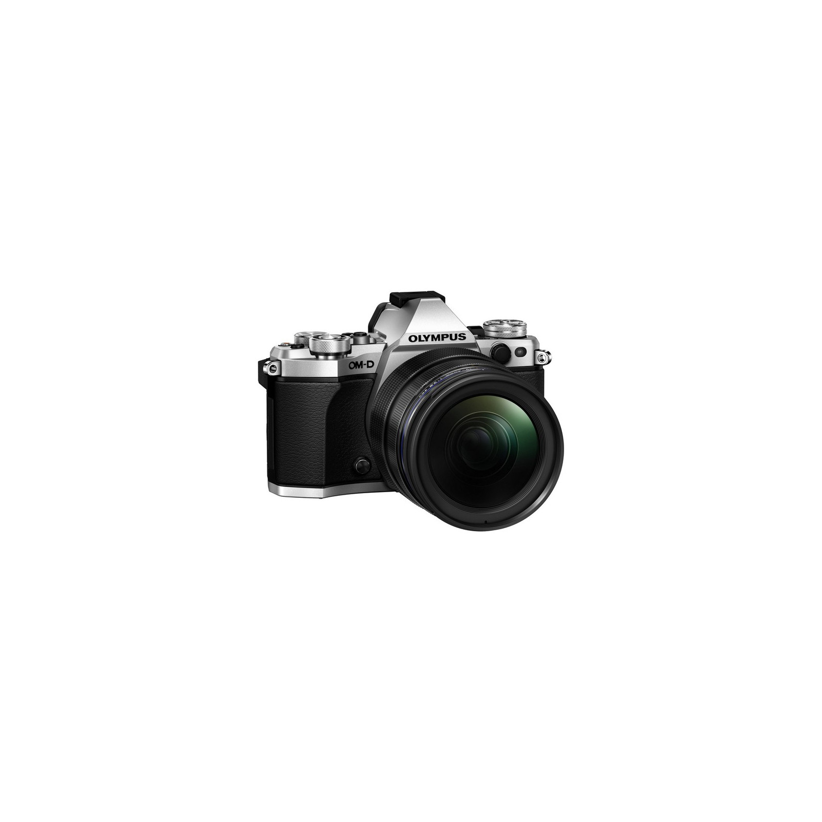 Цифровий фотоапарат Olympus E-M5 mark II 12-40 PRO Kit silver/black (V207041SE000) зображення 3