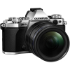 Цифровий фотоапарат Olympus E-M5 mark II 12-40 PRO Kit silver/black (V207041SE000) зображення 3