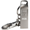 USB флеш накопитель Strontium Flash 8GB AMMO Metal Silver USB 2.0 (SR8GSLAMMO)