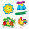 Настольная игра Vladi Toys Домик прищепочки-липучки (рус. язык) (VT1307-02-2) изображение 2