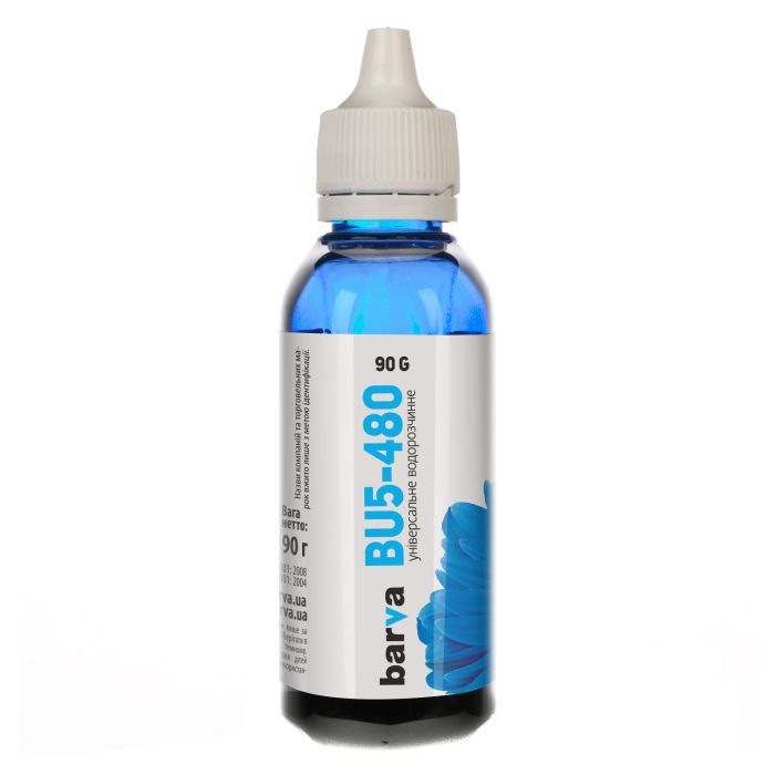 Чорнило Barva BROTHER Universal-5 1л CYAN (BU5-612) зображення 3