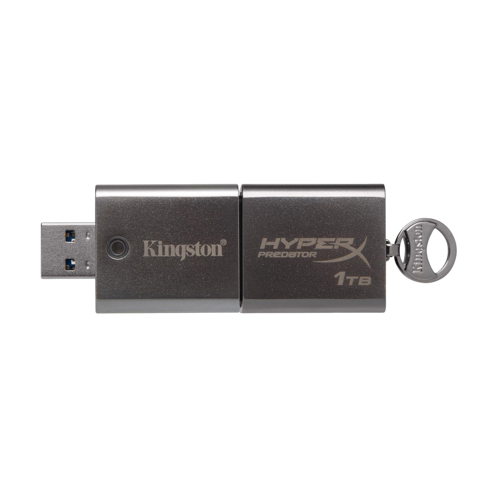 USB флеш накопичувач Kingston 1TB DataTraveler HyperX Predator Metal Silver USB 3.0 (DTHXP30/1TB) зображення 3