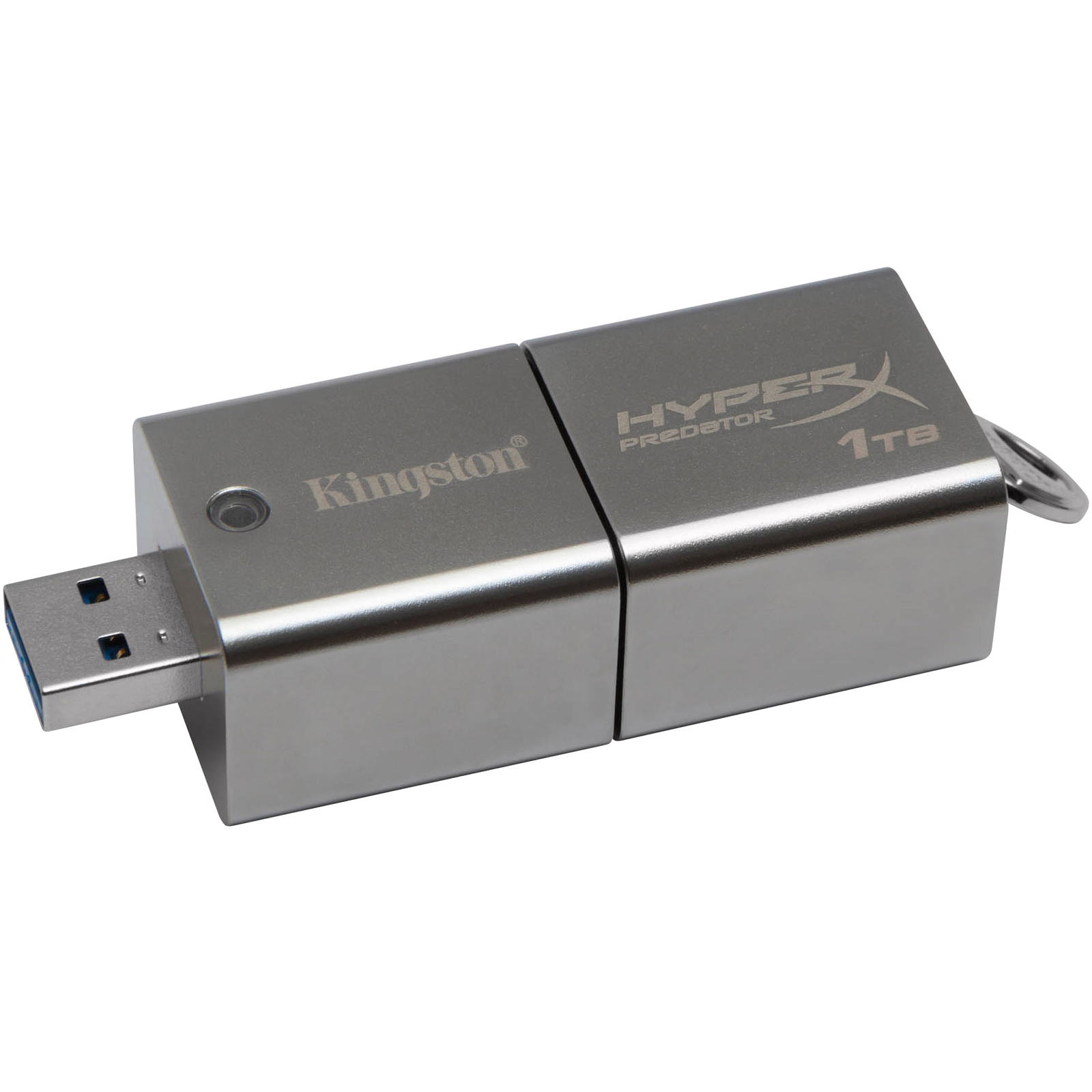 USB флеш накопичувач Kingston 1TB DataTraveler HyperX Predator Metal Silver USB 3.0 (DTHXP30/1TB) зображення 4