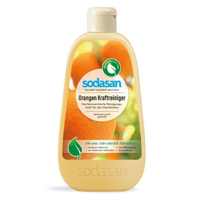 Жидкость для чистки ванн Sodasan Orange антижир 500 мл (4019886001403)