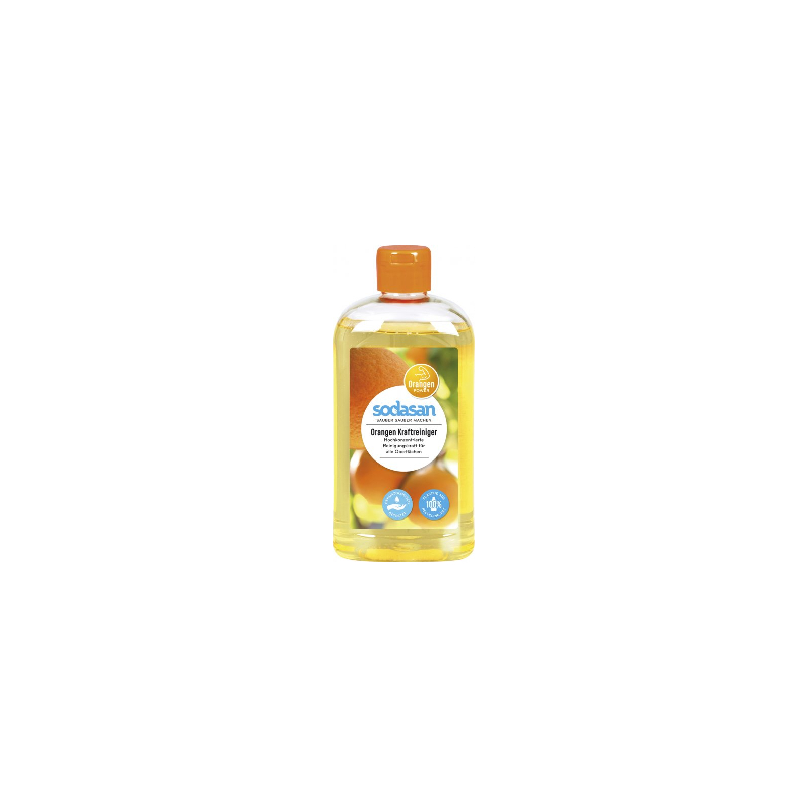 Жидкость для чистки ванн Sodasan Orange антижир 500 мл (4019886001403)