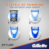 Бритва Gillette Fusion5 ProGlide Styler з 1 картриджем ProGlide Power + 3 насадки для моделювання бороди і вусів (7702018273386) зображення 6