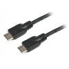 Кабель мультимедийный HDMI to HDMI 1.0m Maxxter (V-HDMI4-1M)