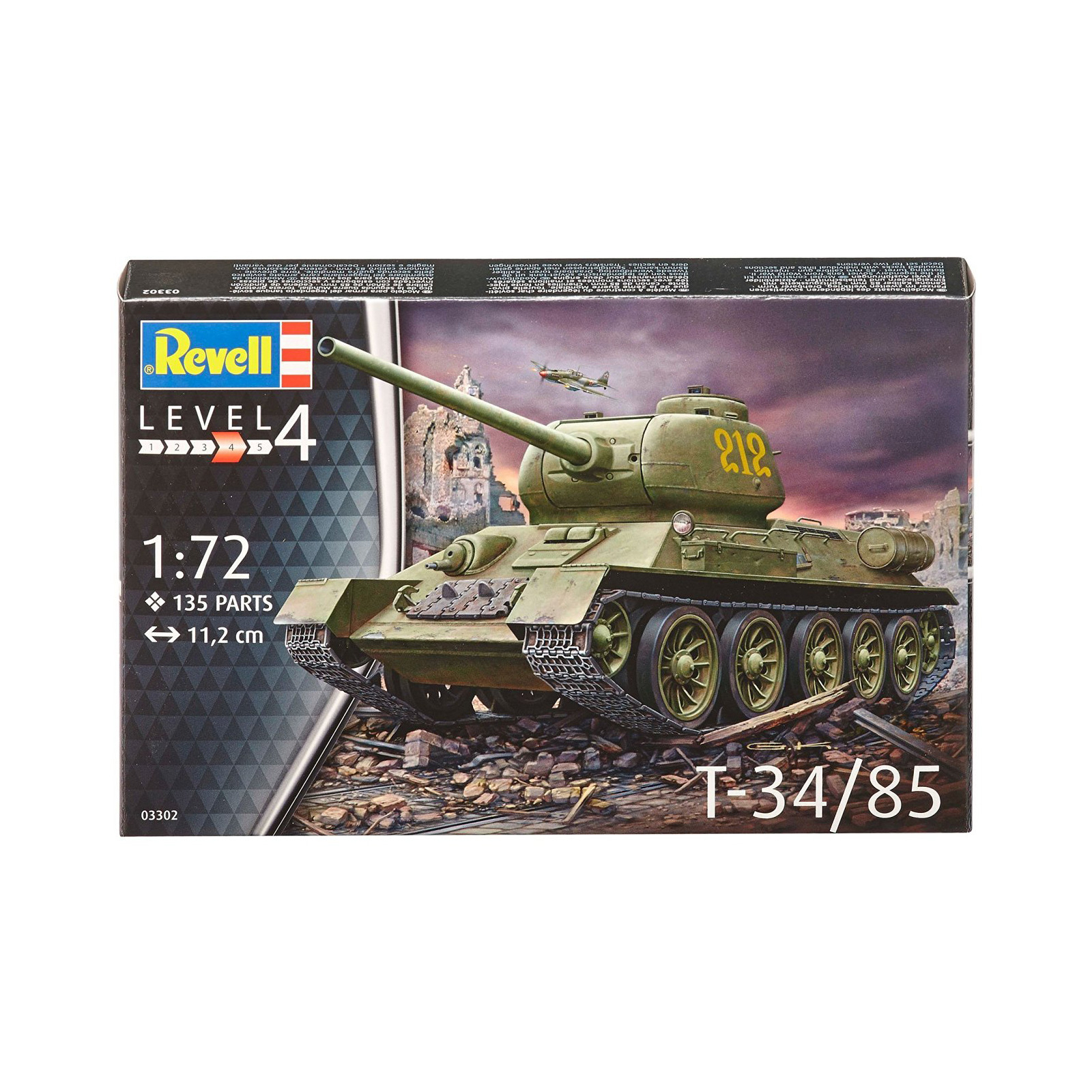 Сборная модель Revell Советский танк T-34/85 1:72 (3302)