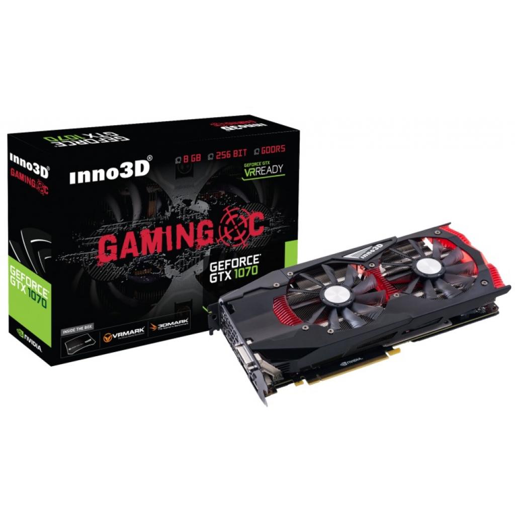 Видеокарта Inno3D GeForce GTX1070 8192Mb Gaming OC (N1070-1SDN-P5DNX)