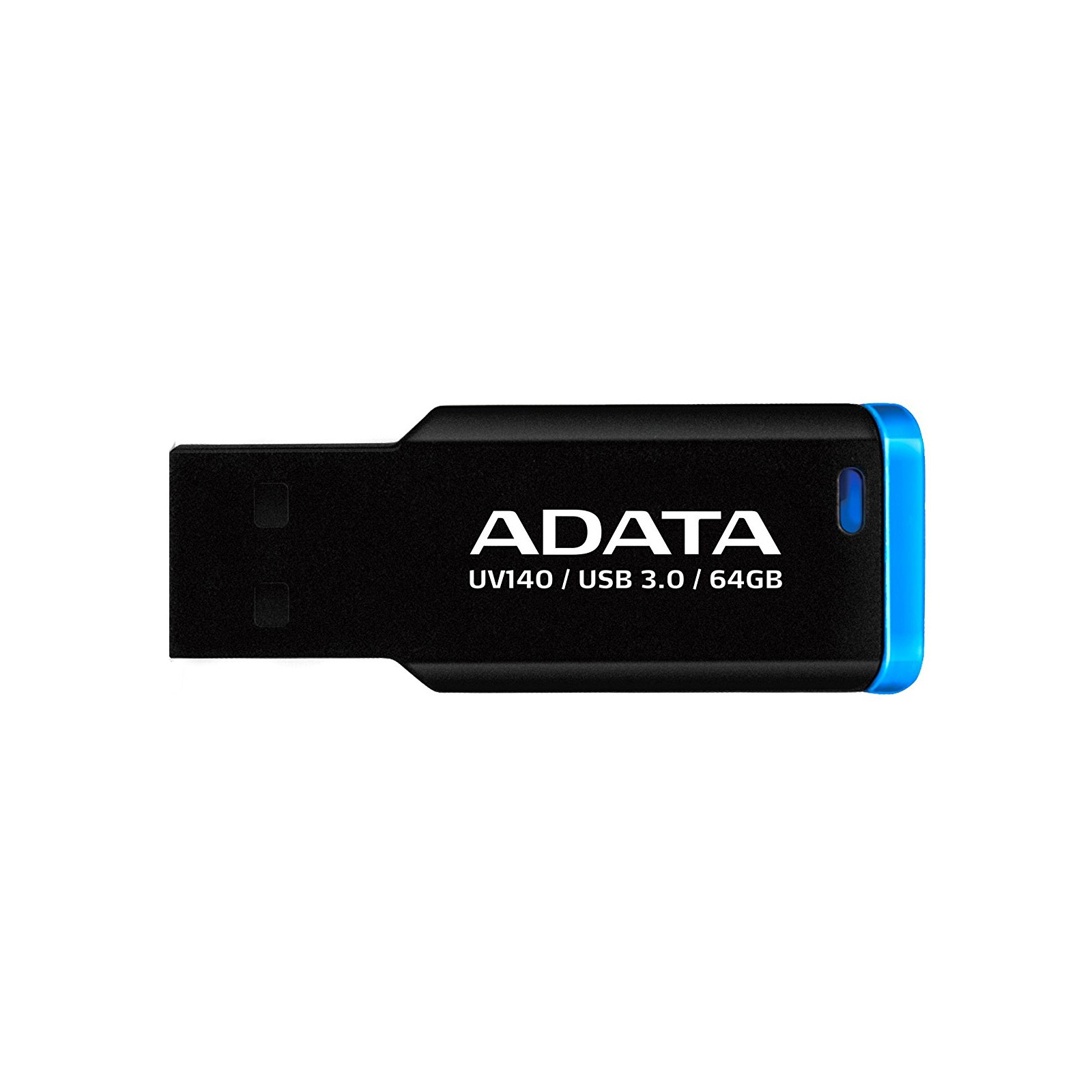 USB флеш накопитель ADATA 64GB UV140 Black-Blue USB 3.0 (AUV140-64G-RBE)