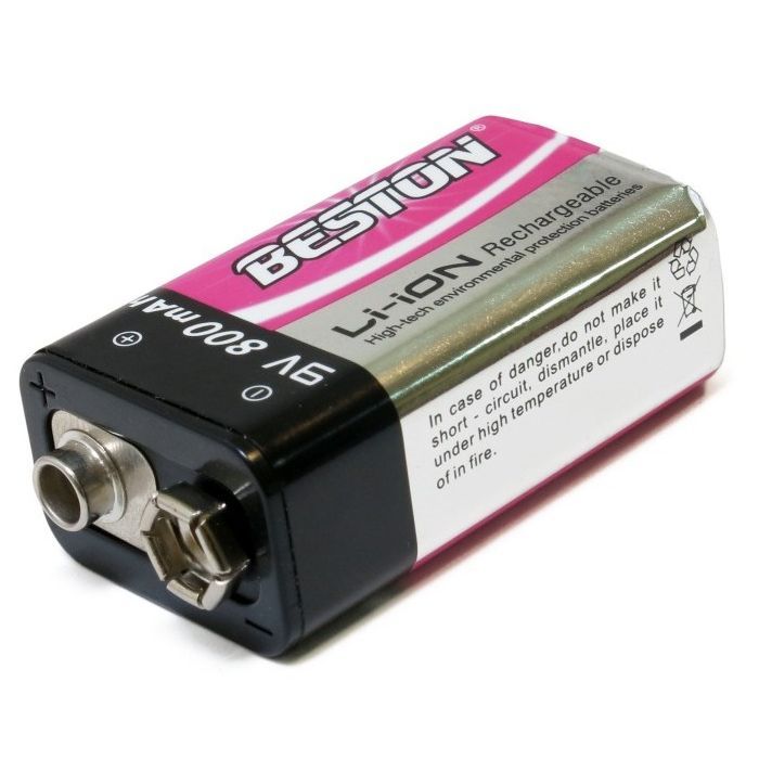 Аккумулятор Beston CR-9V 800mAh Li-ion (AAB1823) изображение 3