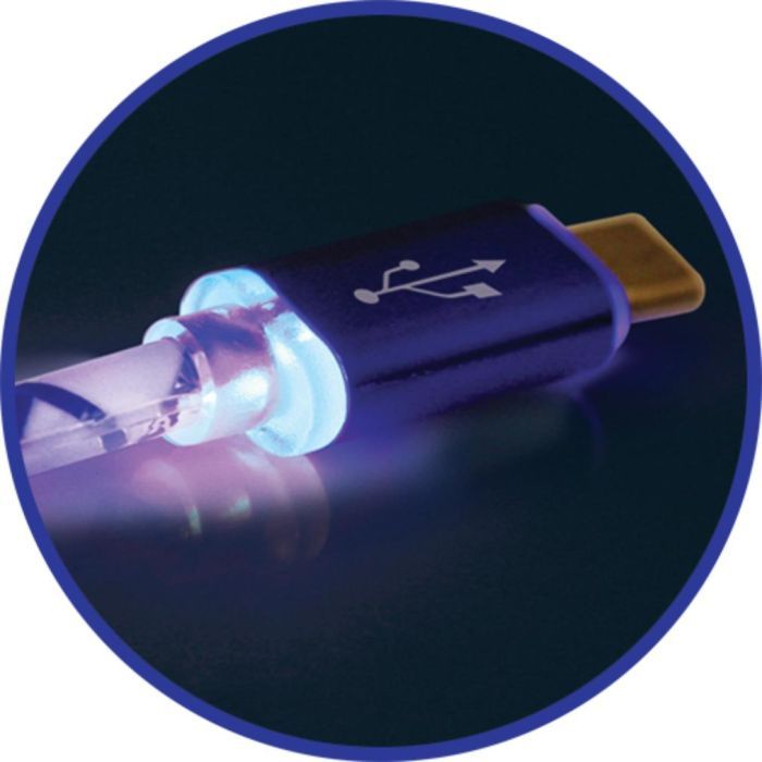 Дата кабель USB08-03LT USB - Micro USB, RedLED backlight, 1m Defender (87556) изображение 4