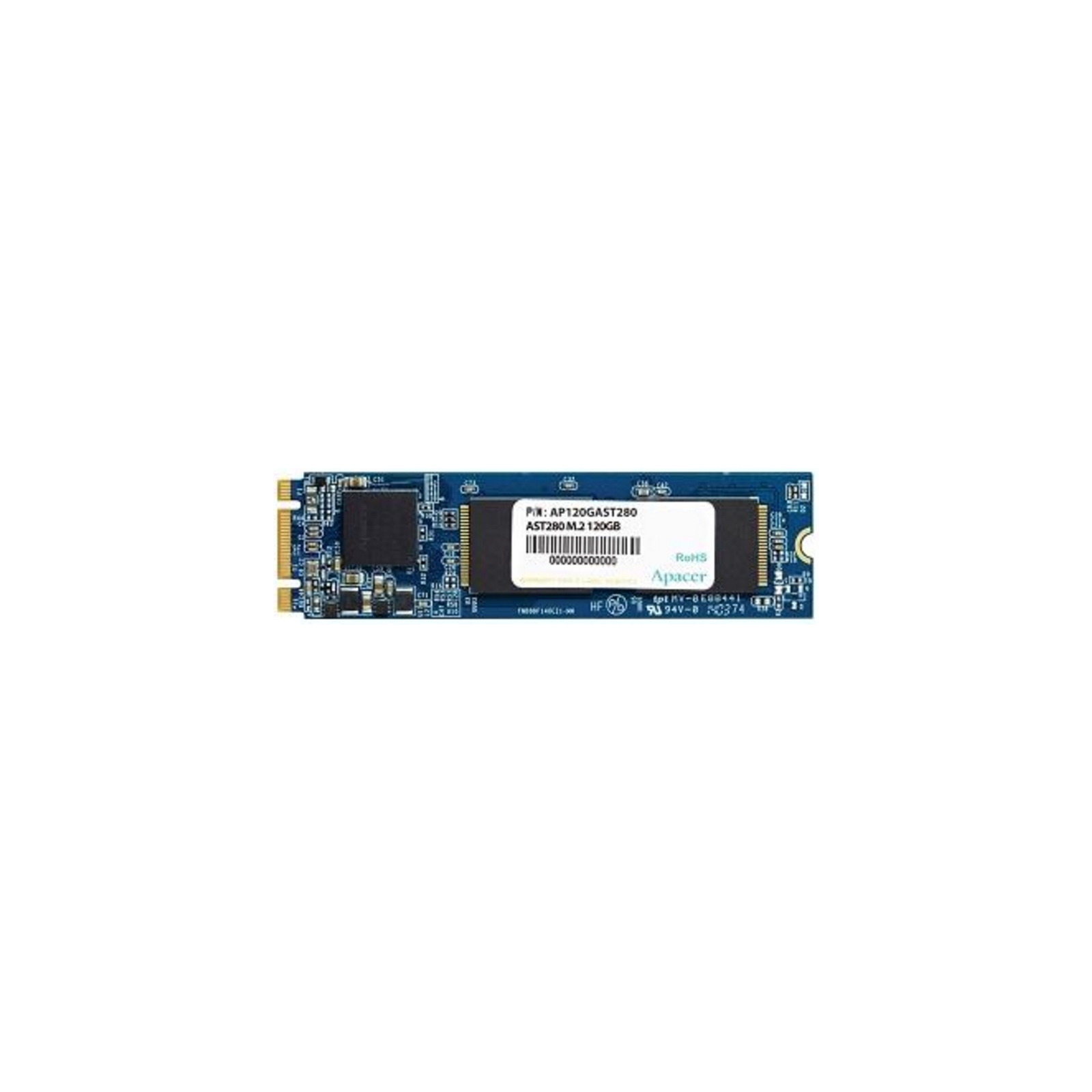 Накопичувач SSD M.2 2280 120GB Apacer (AP120GAST280-1)