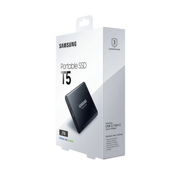 Накопитель SSD USB 3.1 2TB Samsung (MU-PA2T0B/WW) изображение 9