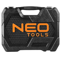 Набор инструментов Neo Tools торцевых головок 108 шт., 1, 4, 1/2 "CrV (08-666) изображение 4