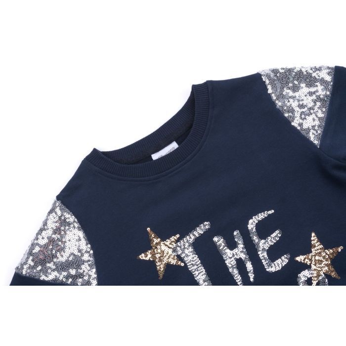 Набор детской одежды Breeze "The star" с пайетками (9679-140G-blue) изображение 8