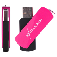 USB флеш накопитель eXceleram 16GB P2 Series Rose/Black USB 2.0 (EXP2U2ROB16) изображение 4
