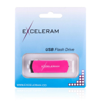 USB флеш накопитель eXceleram 16GB P2 Series Rose/Black USB 2.0 (EXP2U2ROB16) изображение 8