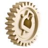 Шестерня HP LJ 3005 (RU5-0964) Patron (GEAR-HP-RU5-0964-PN) изображение 2