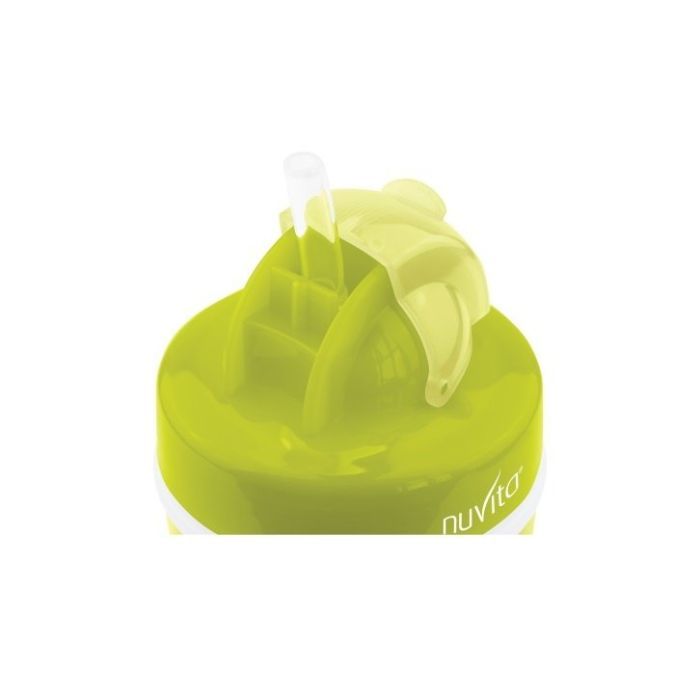 Поильник-непроливайка Nuvita 18м+ 200мл. с трубочкой салатовый (NV1436Lime) изображение 2