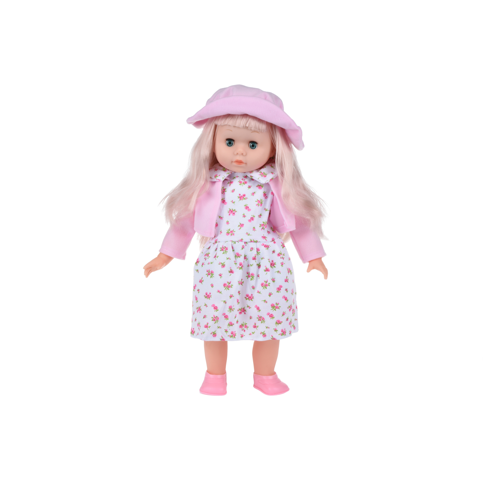 Кукла Same Toy в шляпке (розовый) 45 см (8010CUt-1) изображение 2