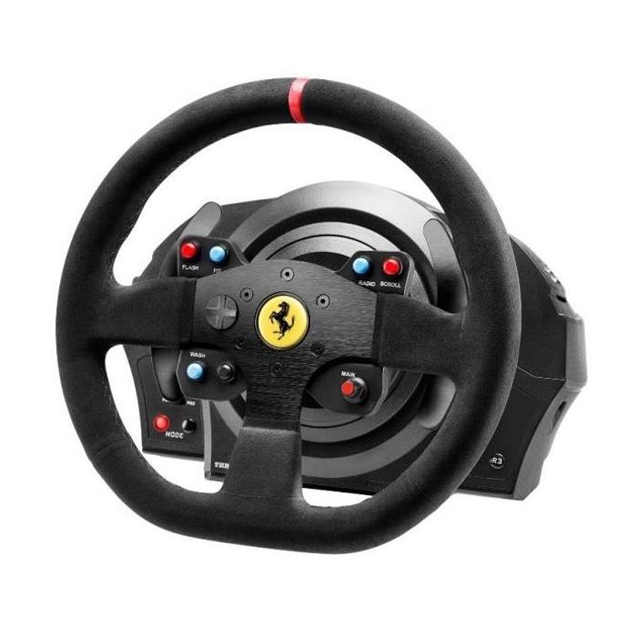 Руль ThrustMaster PC/PS5/PS4/PS3 T300 Ferrari Integral RW Alcantara edition (4160652) изображение 2