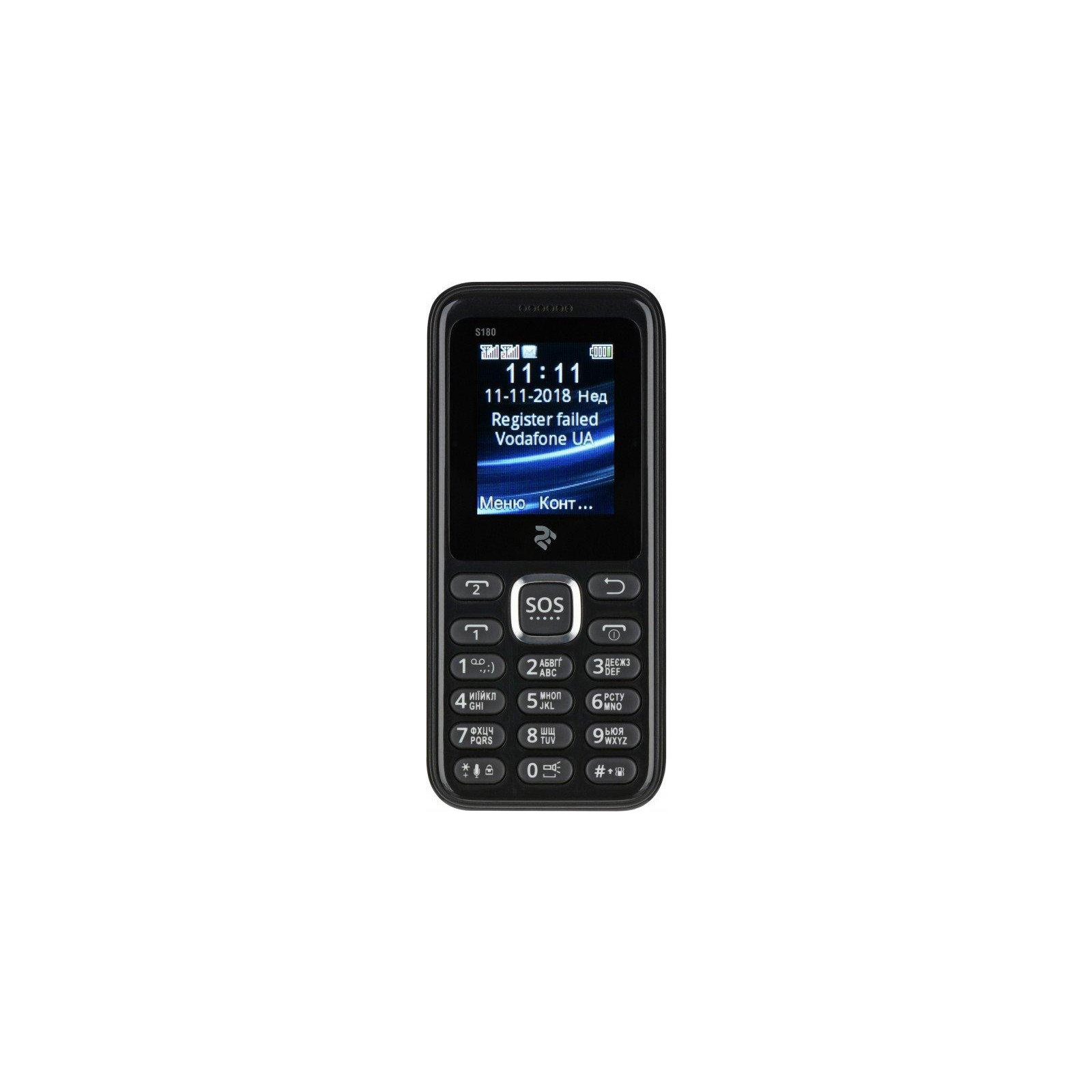 Мобільний телефон 2E S180 Black (708744071118)