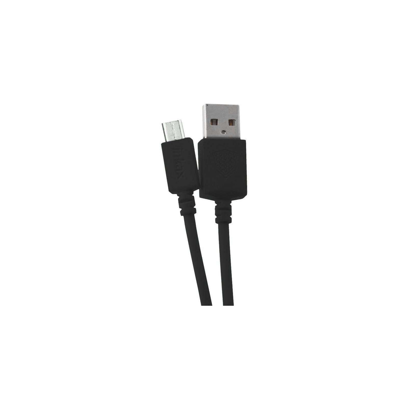 Дата кабель USB 2.0 AM to Micro 5P 2.0m CK-08 Black Inkax (F_62190)
