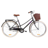 Велосипед Dorozhnik 28" COMFORT FEMALE рама-19,5" 2019 черный, багаж.+корзина (OPS-D-28-124)