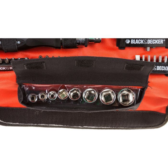 Набор инструментов Black&Decker автомобильный 71 предм. (A7144) изображение 4