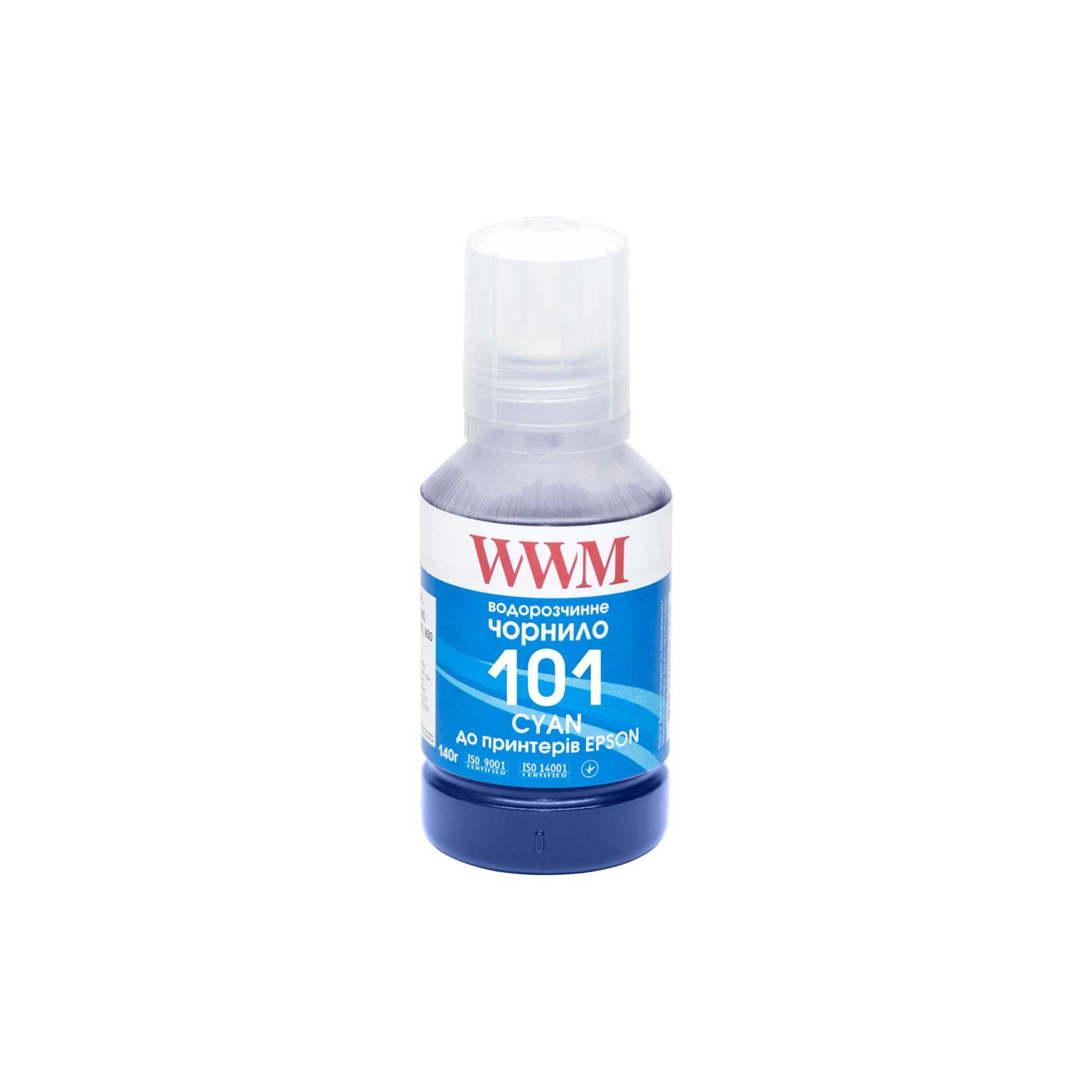 Чернила WWM EPSON L4150/4160 140г Cyan (E101C)