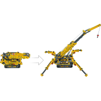 Конструктор LEGO TECHNIC Компактний гусеничний кран 920 д (42097) зображення 3