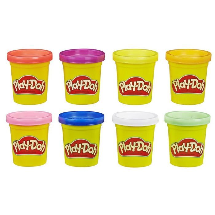 Набір для творчості Hasbro Play Doh 8 кольорів Веселка (E5044_E5062) зображення 2