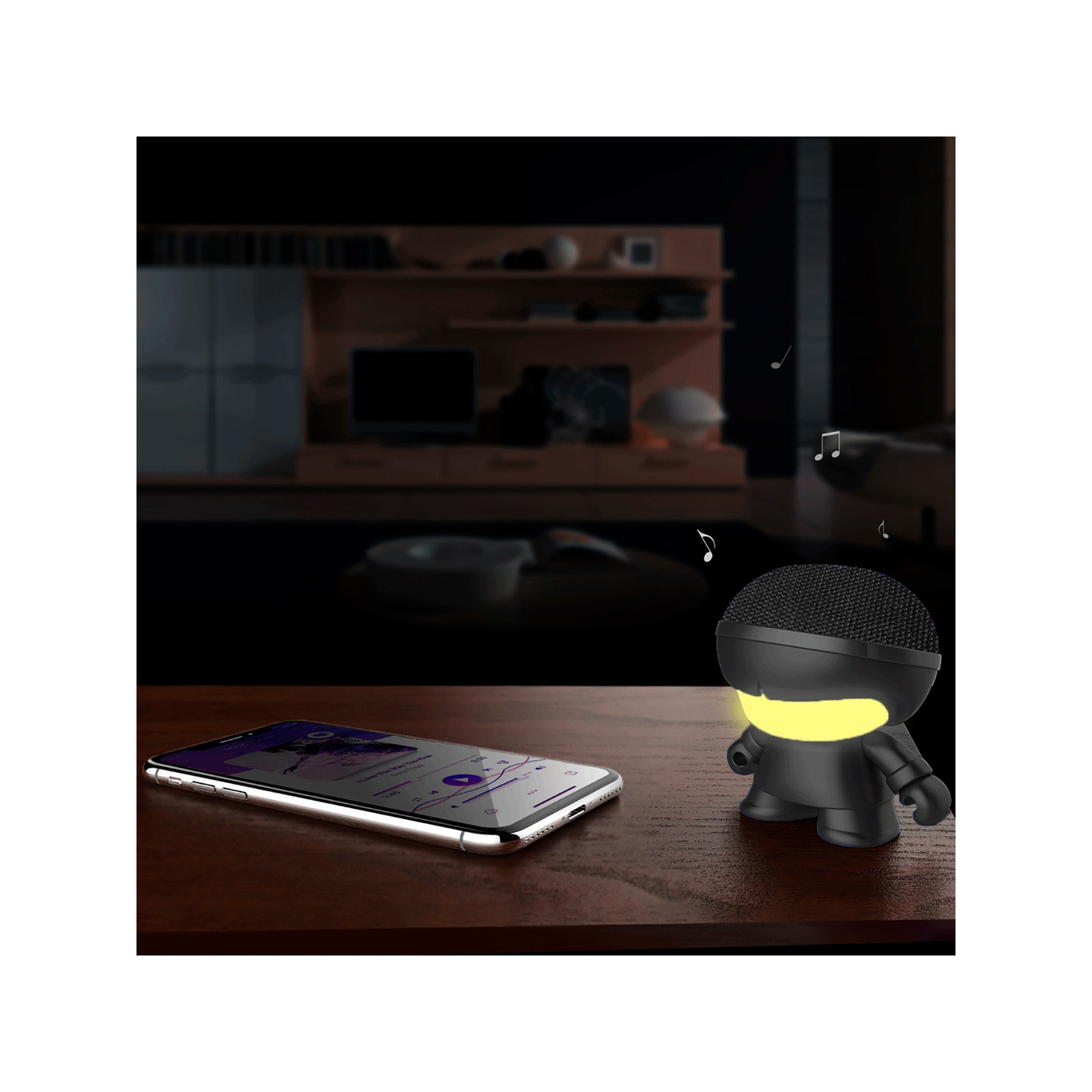 Интерактивная игрушка Xoopar Акустическая система Mini Xboy Металлик Black (XBOY81001.21М) изображение 6
