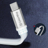Дата кабель USB 2.0 AM to Type-C 0.25m white ColorWay (CW-CBUC001-WH) зображення 3