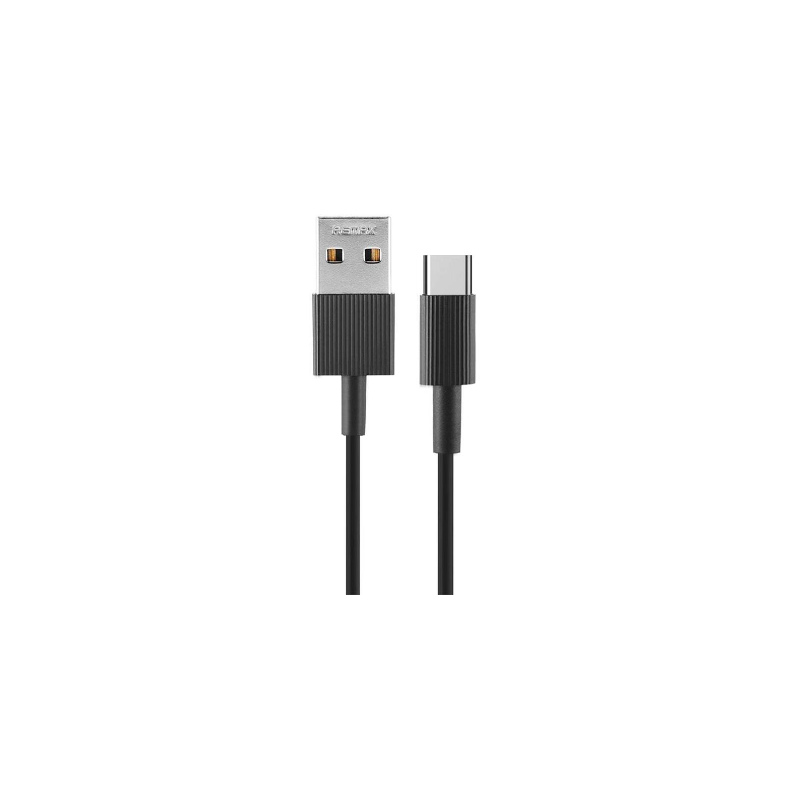 Дата кабель USB 2.0 AM to Tyce-C 0.3m Chaino series Remax (RC-120A-BLACK)