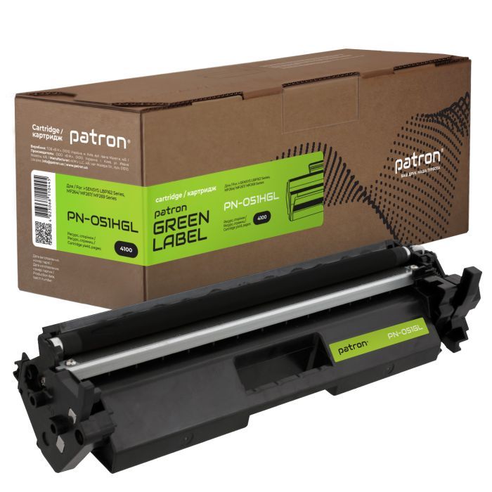Картридж Patron CANON 051 GREEN Label (PN-051GL)