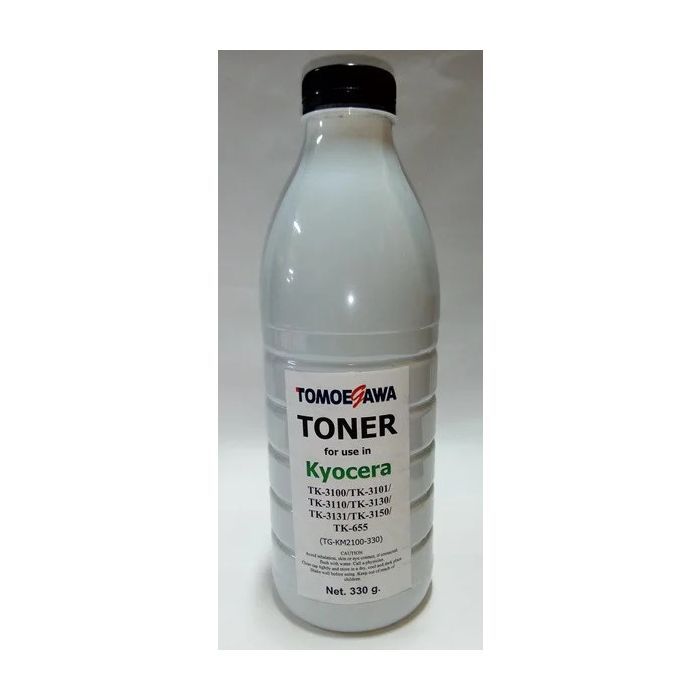Тонер KYOCERA TK-3100/TK-3110/TK-3130/TK-3150, 330г Tomoegawa (TG-KM2100-330)