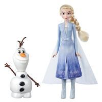 Кукла Hasbro Frozen Холодное сердце 2 Эльза и Олаф (E5508)